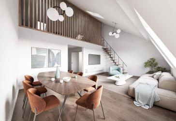 Maisonette-Wohnung mit gehobener Ausstattung in Wiesental