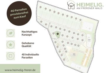 Exklusives Grundstück für nachhaltiges Kompakthaus - ideal für die Erholung im Grünen