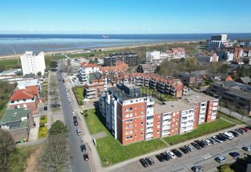 Strandnahe möbilierte Etagenwohnung Wohnung mit Balkon in Cuxhaven/ Döse
