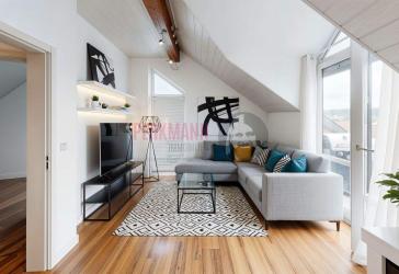 Bezugsfreie 3-Zimmer-Dachgeschosswohnung mit Dachterrasse, 2 Balkonen, Gartenanteil & Tiefgarage