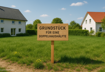 attraktives Baugrundstück für Ihre DHH