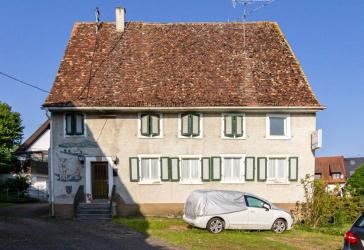 Zweifamilienhaus mit Wirtschaft in Mappach - Wohnen und Wirtschaften unter einem Dach