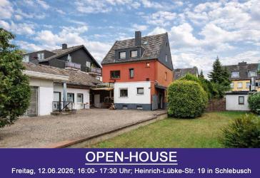 OPEN-HOUSE am 12.06.26: Großes Anwesen mit ca. 460 m² Wohn-/Nutzfläche und knapp 1.000 m² Grundstück