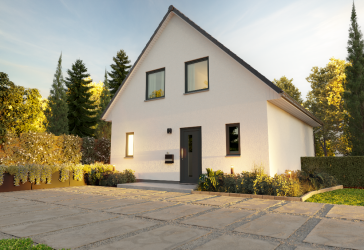 Mit Grundstück: Viel Wohnraum auf kleiner Fläche. Ihr energiesparendes Town & Country Raumwunder in Börßum OT Achim