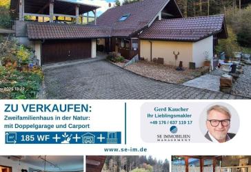 Für Naturliebhaber, freistehendes Haus in herrlicher Lage mitten im Wald. Fast autark