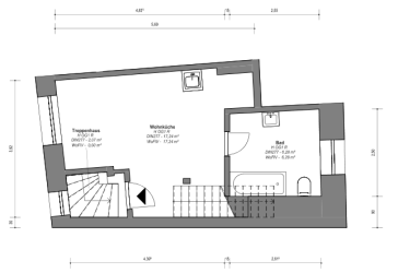 3 Zimmer Maisonette Wohnung inmitten der schönen Altstadt / Sangerhausen