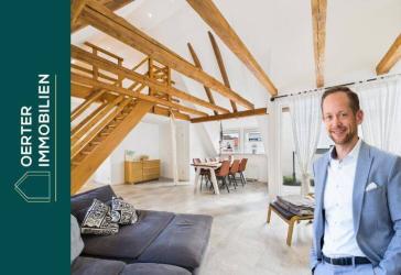 Zentrale Maisonette mit Loggia, Galerie & viel Raum - 4 Zimmer auf 2 Ebenen in Zirndorf