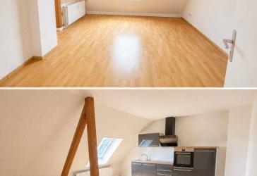 Gemütliche renovierte Dachgeschosswohnung in zentraler Lage direkt bei der Straßenbahn