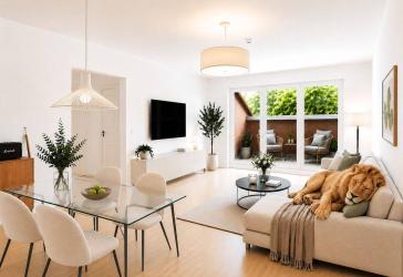 SCHWIND IMMOBILIEN - Erstbezug nach Renovierung: 3-Zimmerwohnung mit sonniger Loggia