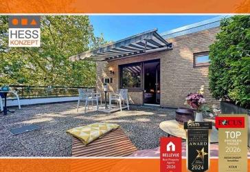 MODERIERTER PROFI-FILM: Traumhaftes Penthouse mit Garage in Kölner Bestlage! Eine echte Rarität...