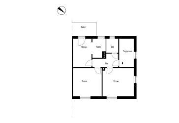 DREI-ZIMMER-WOHNUNG MIT BALKON IM GRÜNEN ZWISCHEN LÜDENSCHEID UND ALTENA