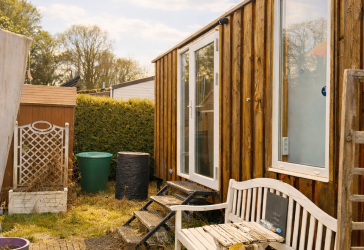 Sommer Aktion! Tiny House / Bauwagen aus Lärchenholz auf Pachtgrundstück in Xanten