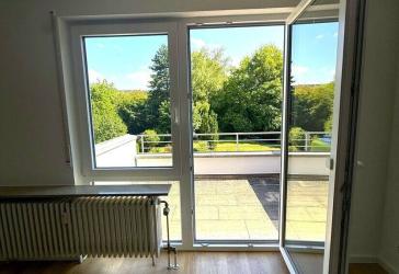 Charmante 1 Zimmer-Wohnung mit Balkon und Blick ins Grüne