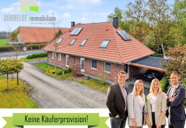 Apen / Vreschen-Bokel - Sicher vermietet, modern gebaut: Doppelhaus als Investmentchance