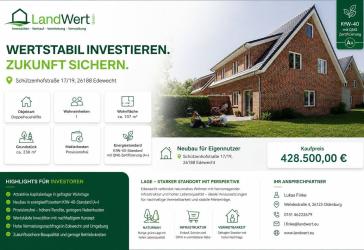 Für junge Familien! Neubau Doppelhaushälfte im Nachhaltigen KfW-40-Standard mit QNG Zertifizierung.
