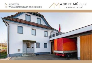 Wohnhaus und Werkstatt, Wintergarten und Büroflächen mit Umnutzungspotenzial zu Wohnraum