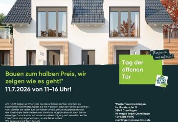 Bauen zum Mietpreis, wir zeigen Ihnen wie es geht!