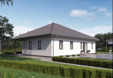 Alles auf einer Ebene: Bungalow mit 168 m² in Warmsen