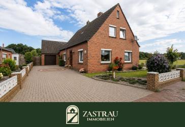 Vermietetes Einfamilienhaus mit großem Grundstück in Südbrookmerland