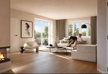 Moderne XXL DG Wohnung mit 3 Schlafzimmern & zwei Dachterrassen - QNG-Förderung ab 1,69 % p. a.