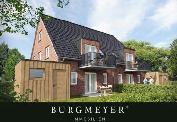 LINGEN-BRÖGBERN: KFW40EE Standard- Neubau-Dachgeschosswohnung mit Balkon und Stellplatz