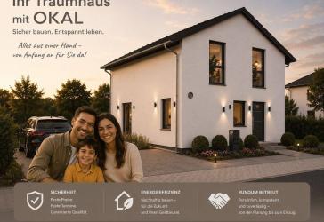 Jetzt Grundstück sichern und modernes Traumhaus ganz nach Ihren Wünschen bauen