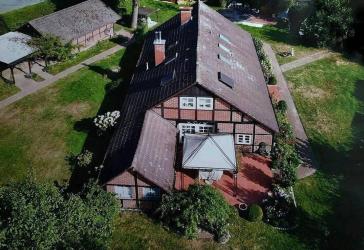 Restauriertes Fachwerkhaus im Emsland