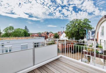Stadtwohnung mit großer Dachterrasse!