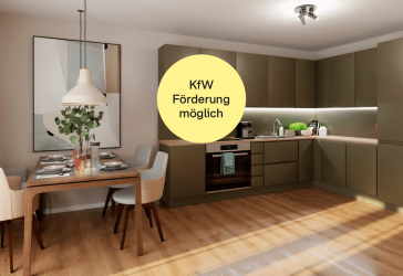 Barrierefreie Eigentumswohnung mit Loggia in Südausrichtung mit pflegeleichtem Designerboden