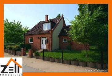 * Freistehendes Einfamilienhaus * Garten * Garage u. Carport * viel Platz und Potenzial *