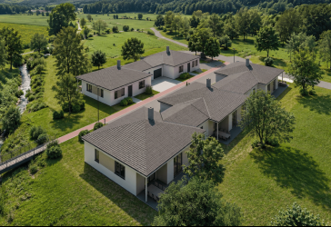 Service-Bungalows Arnstein incl. Grundstück, Außenanlage, Garage - Bauabschnitt 1 Fertigstellung 2027/2028 - Seniorenbungalow barrierefrei