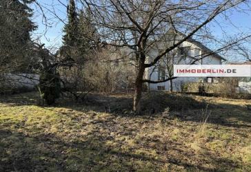 IMMOBERLIN.DE - Westwärts orientiertes Baugrundstück in sehr attraktiver Lage