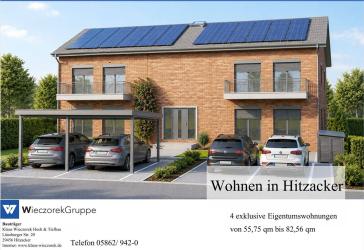 Neubau-Eigentumswohnung im EG mit Terrasse - zentral in Hitzacker & courtagefrei
