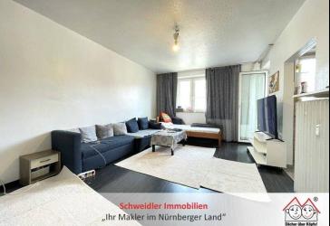 Attraktive Kapitalanlage! Vermietete 2-Zimmer-Wohnung mit Balkon in Nürnberg-Muggenhof