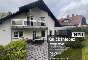 Freistehendes Einfamilienhaus /Zweifamilienhaus mit Einliegerwohnung auf einem großzügigen Grundstück in begehrter und kinderfreundlicher Lage der Sta