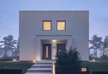 **Bauen Sie Ihr Traumhaus, im modernen Bauhausstil !**