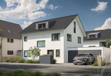 Trudering: Neubauprojekt Einfamilienhaus - modern und energieeffizient (A+)