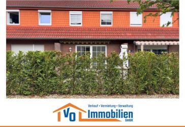 Reihenmittelhaus als Wohnungseigentum mit Terrasse und Stellplatz in Großefehn