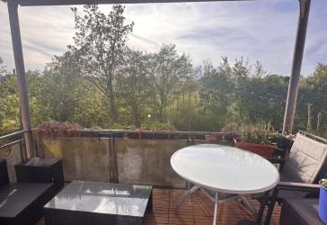 4-Zimmer-Wohnung mit Weitblick ins Grüne und Abendsonne