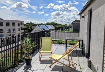 Moderne 3-Zi-Whg. mit Traum-Dachterrasse im Domagkpark