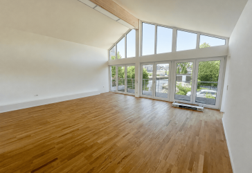 Zwei-Zimmer-Loftwohnung in ruhiger Lage mitten im Grünen