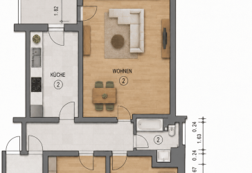 Vorschaubild Wohnung