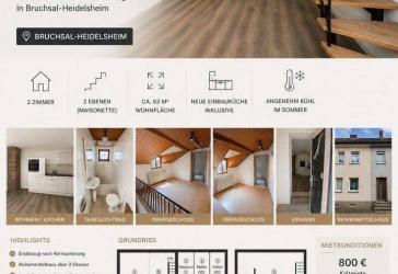 Vorschaubild Maisonettewohnung