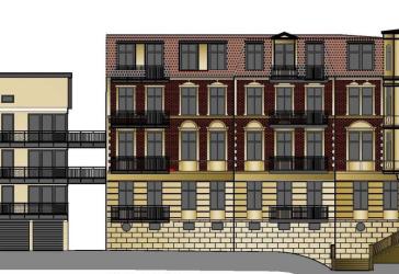 Genehmigte Projektsanierung denkmalgeschützte Villa + Neubauprojekt Appartementhaus in Zeitz