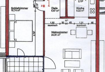 Attraktive Wohnung in zentraler Lage in Aurich, Innenstadt