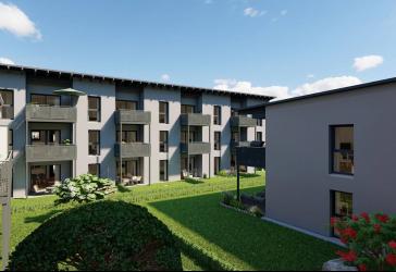 Neubau 3-Zimmer-Wohnung in Landau a. d. Isar!
