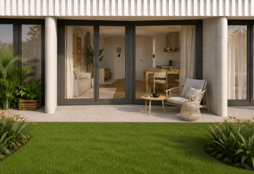 Geniale Neubau 1 Zi.-Garten-Wohnung 'AB53' Konstanz