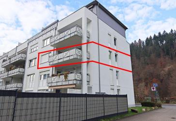 Großzügige 4-Zimmer-Wohnung mit Südbalkon und Tiefgarage in ruhiger Lage von Schopfheim
