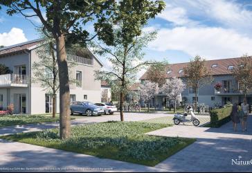 Haarer-Modell-Kapitalanlage: 4-Zi.-Whg. mit Süd-West-Balkon und 2 Bädern, 1x mit Tageslicht