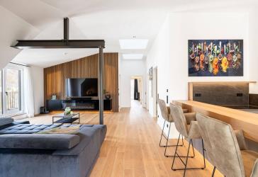 AIGNER - Erstbezug! Exklusives Penthouse: Design-Highlight in Bestlage Harlaching